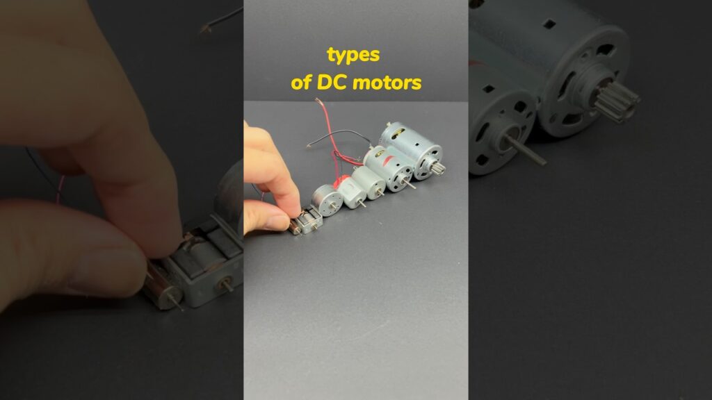 Testing various types of dc motors | #dcmotor #motorbuilding #shorts #tech