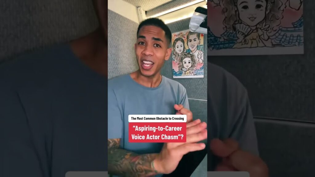 What's holding you back from becoming a successful voice actor?