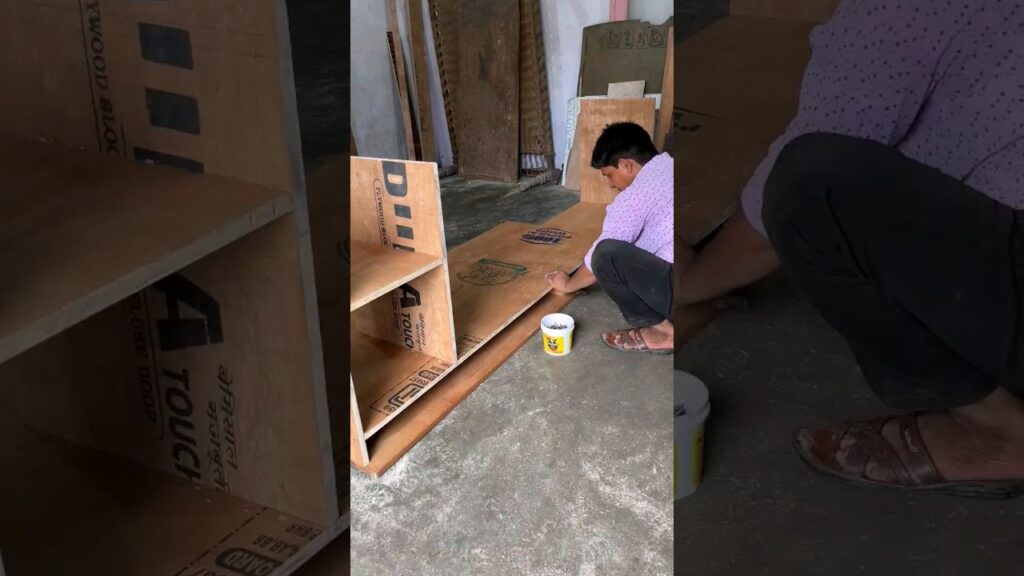 Letest shop counter 2. 6'*8' ,,,🪚🪵👌 #woodworking #furniture #superwoodwork #interior #mobile #counter