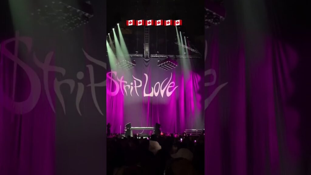 Karol g vancouver 29 oct 2022 dj apertura de concierto strip love