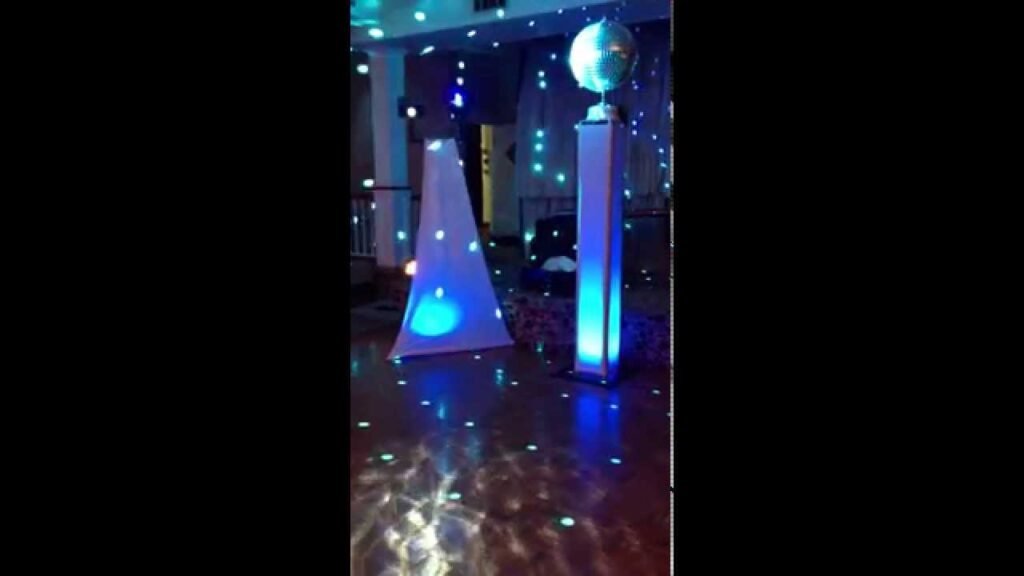 Retro modern vertical mirror ball - inspired by dj mikey mike