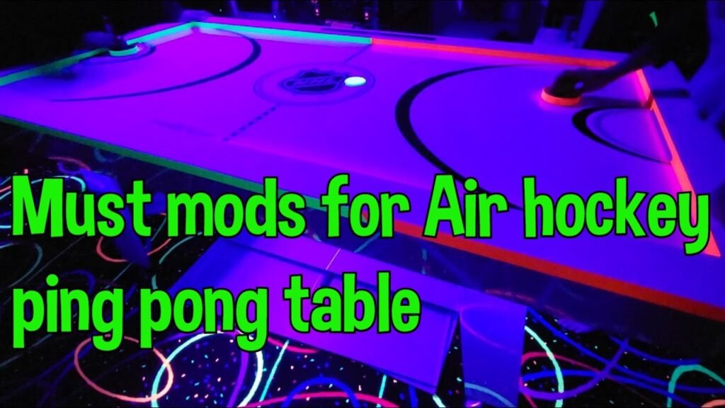 Ultimate nhl air hockey / ping pong table tennis