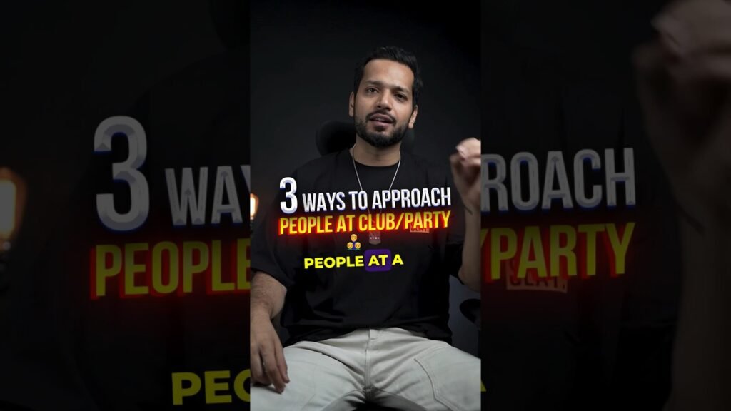 3 easy ways to talk to a girl at a bar/club #shorts