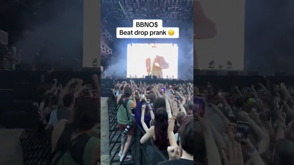 Bbno$ beat drop prank