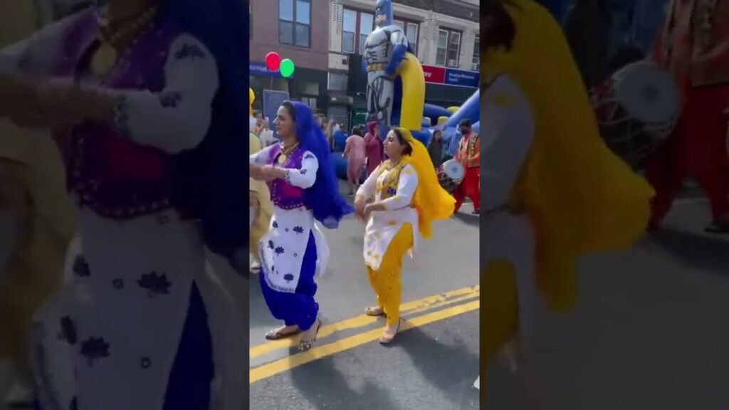 Beautiful panjabi bhangra performance