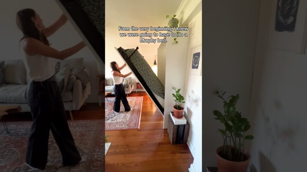 Family of 4 shares 1 bedroom nyc apartment #apartmenttherapy #apartmenttour #smallspaceliving #home