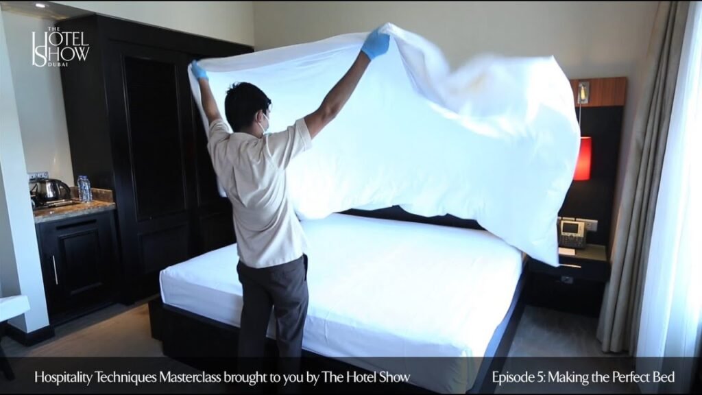 Hospitality techniques masterclass | episode 5: making the perfect bed