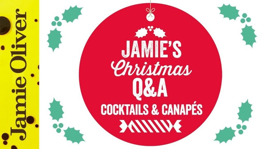Jamie oliver's christmas q&a #3 | cocktails & canapés was live