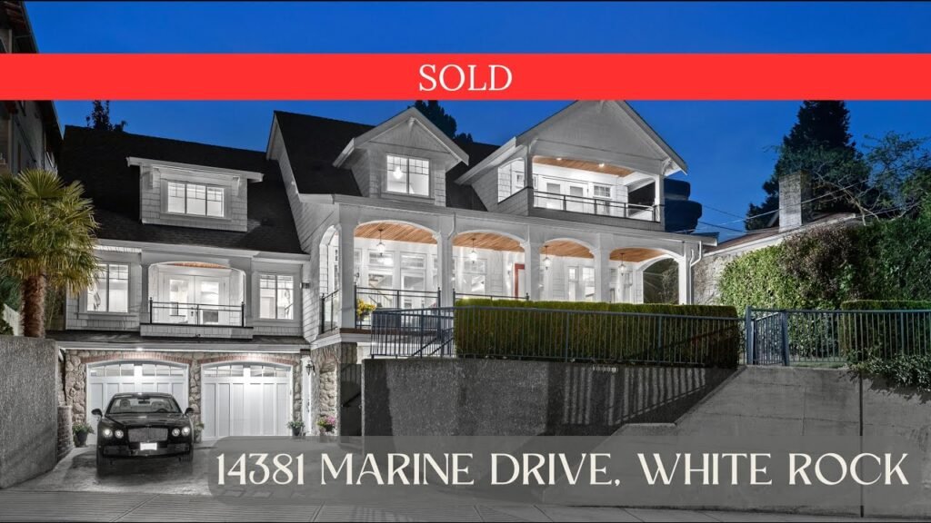 Sold by matt gul | 14381 marine drive - white rock, bc | luxury semi - waterfront house | matt gul