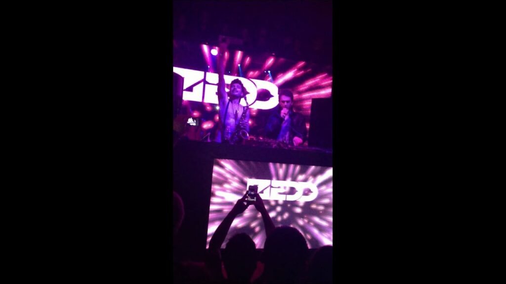 Sexy sax man & zedd @ la exchange 1/26/12