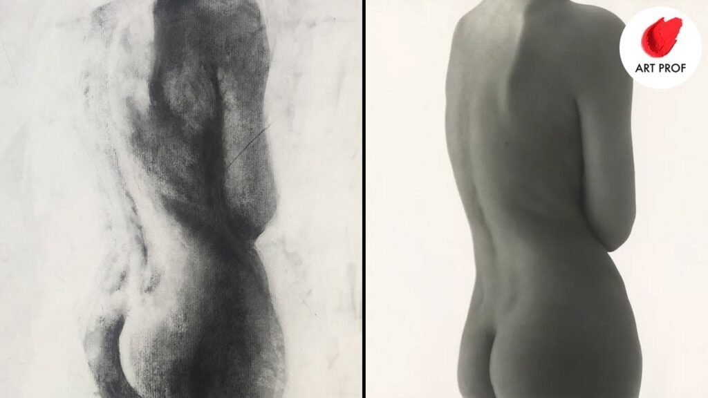 This graphite drawing technique for figure drawing will blow your mind
