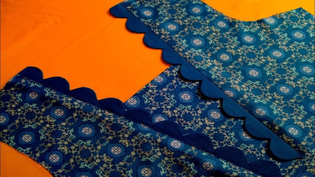 V neck design cutting and stitching|| v shape neck design|| kurti gala design||