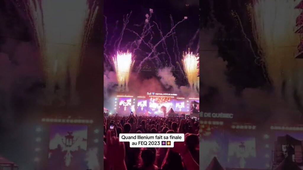 When illenium come to the final feq 2023 #music #quebec #concert #illenium #end #fyp