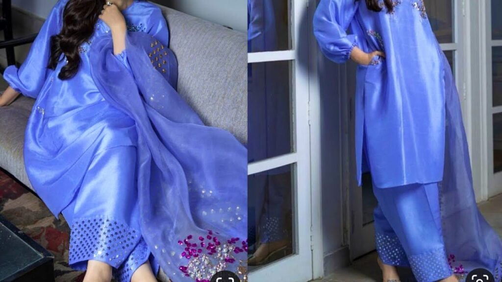 ￼ pakistani suit || cutting, and stitching || imaan boutique ￼