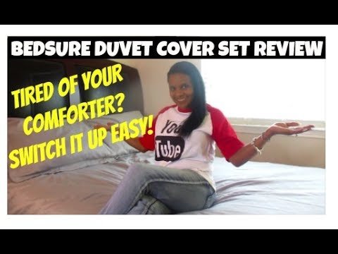 Bedsure duvet cover set review (7/14/17)