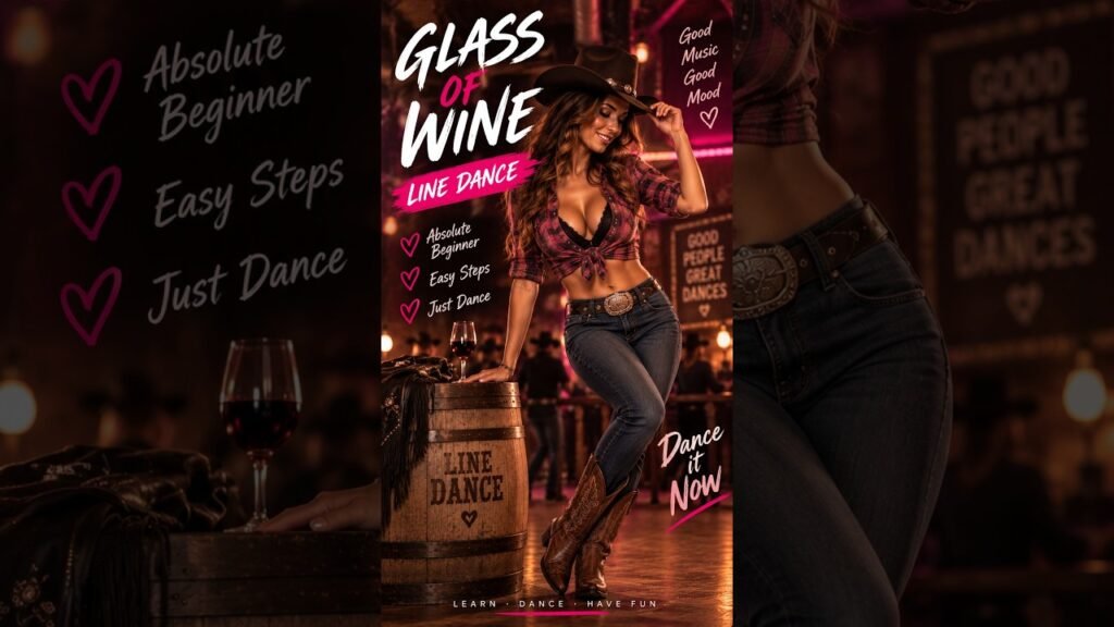 Glass of wine - line dance #dance #linedance
